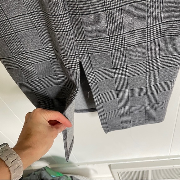 Shein Plaid Midi Dress - Picture 2 of 5